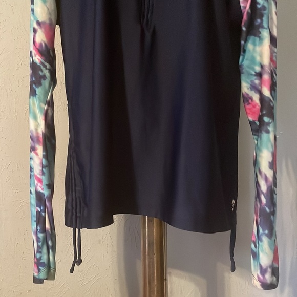 XXL Free Country blue dry fit sunblock long sleeve pullover shirt top - Picture 6 of 16